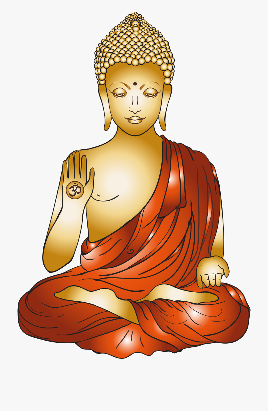 buddha clipart transparent background