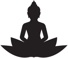 buddha clipart vector