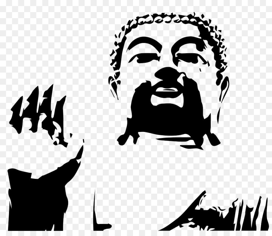 Buddha clipart zen buddhism. Buddharupa drawing black and
