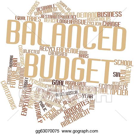 budget clipart balanced budget