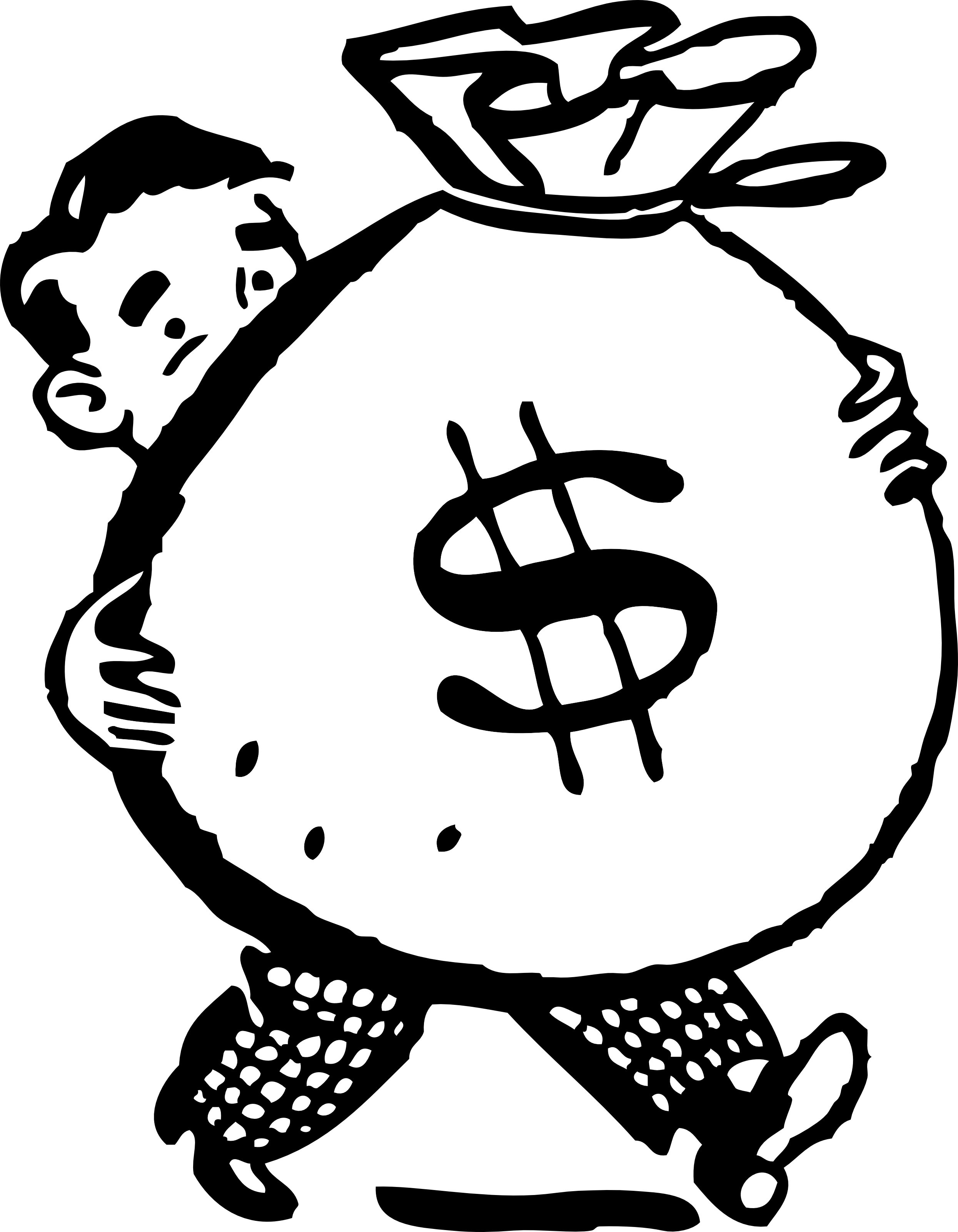 budget clipart black and white