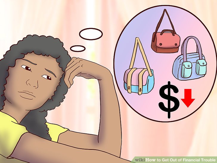 Finance clipart financial problem. How to get out