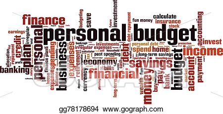 budget clipart personal budget