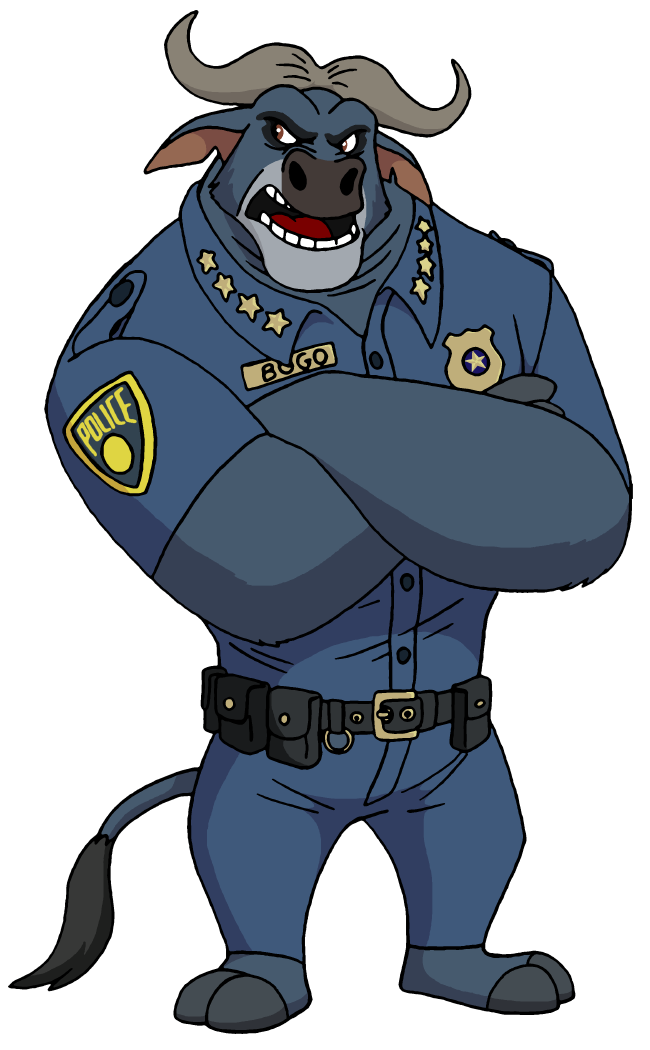 Chief bogo by lionkingrulez. Fat clipart police officer