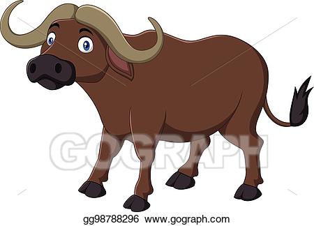buffalo clipart comic