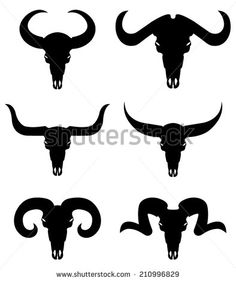 buffalo clipart horns