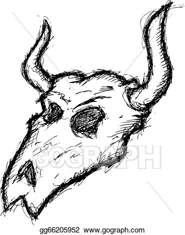 buffalo clipart sketch