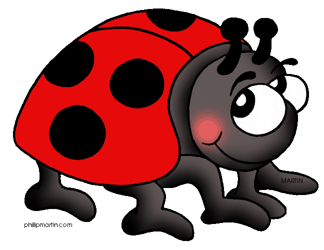 Worm clipart insect. Attracting ladybugs to control