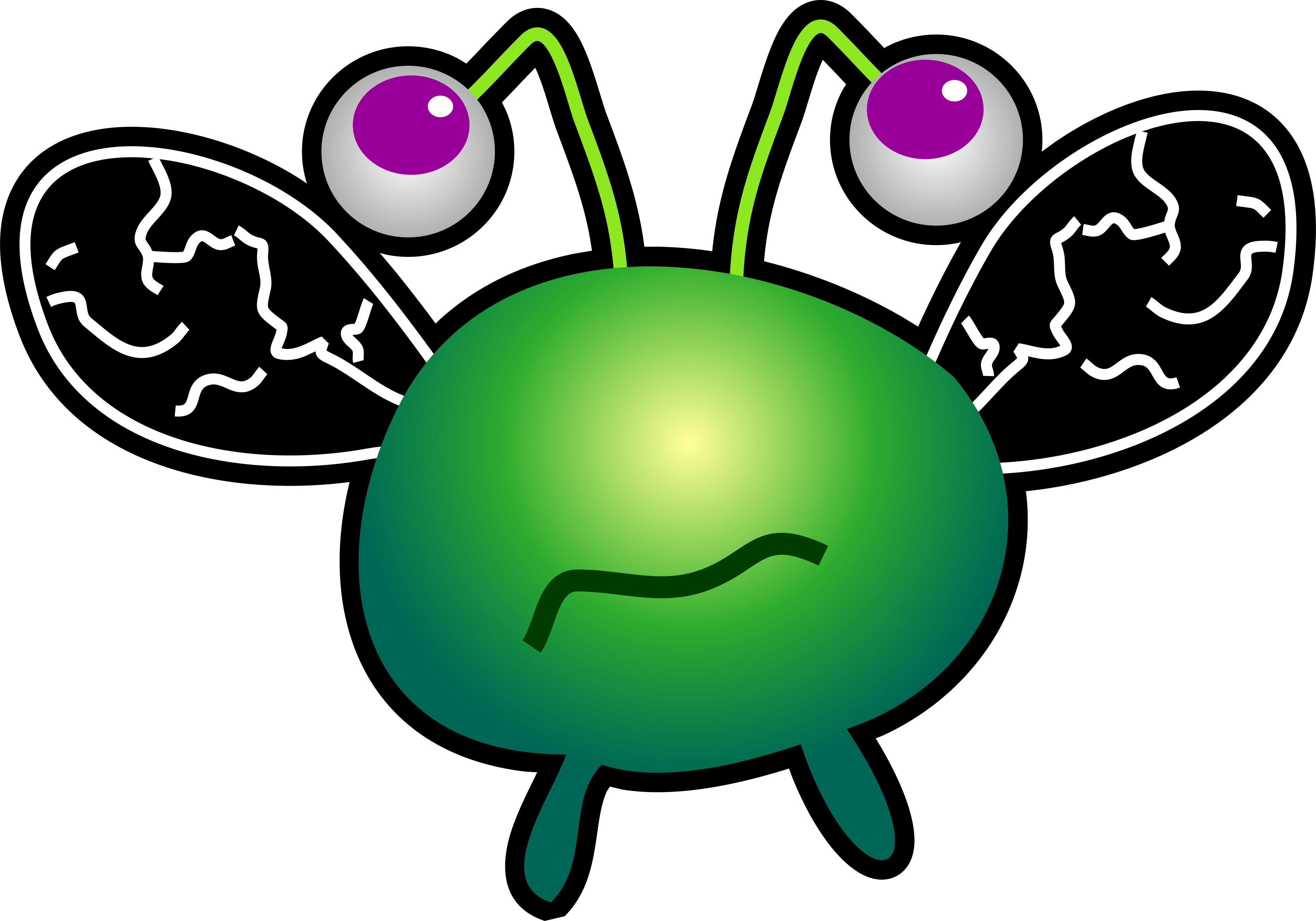 bugs clipart computer