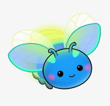 bug clipart firefly