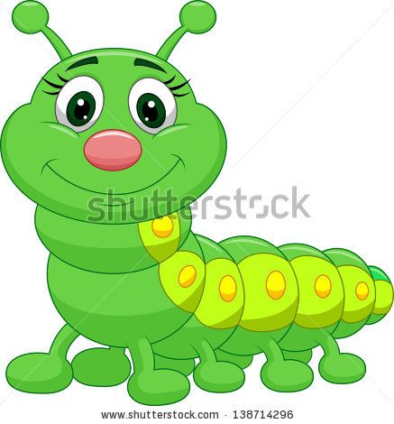 bugs clipart glow worm