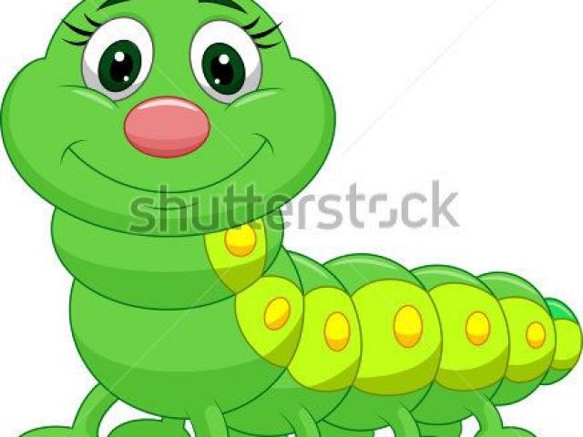 inchworm clipart glow worm