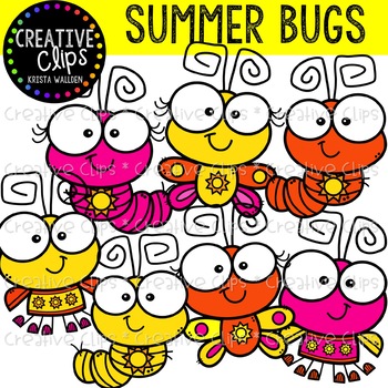 bugs clipart summer