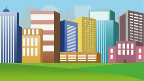 buildings clipart colored