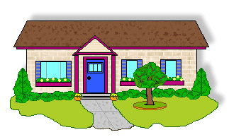 home clipart bunglow