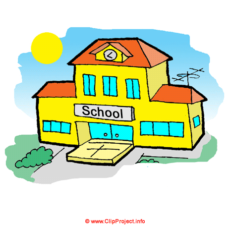 building clipart school