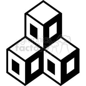 buildings clipart cube