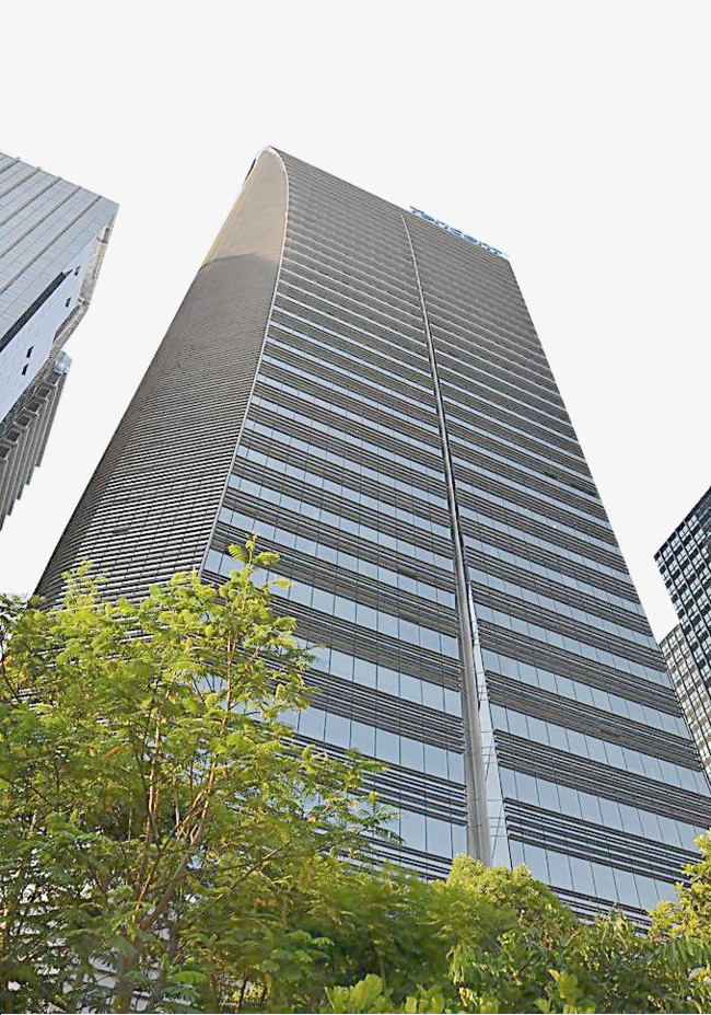 Buildings clipart modern building. Shenzhen tencent glass curtain