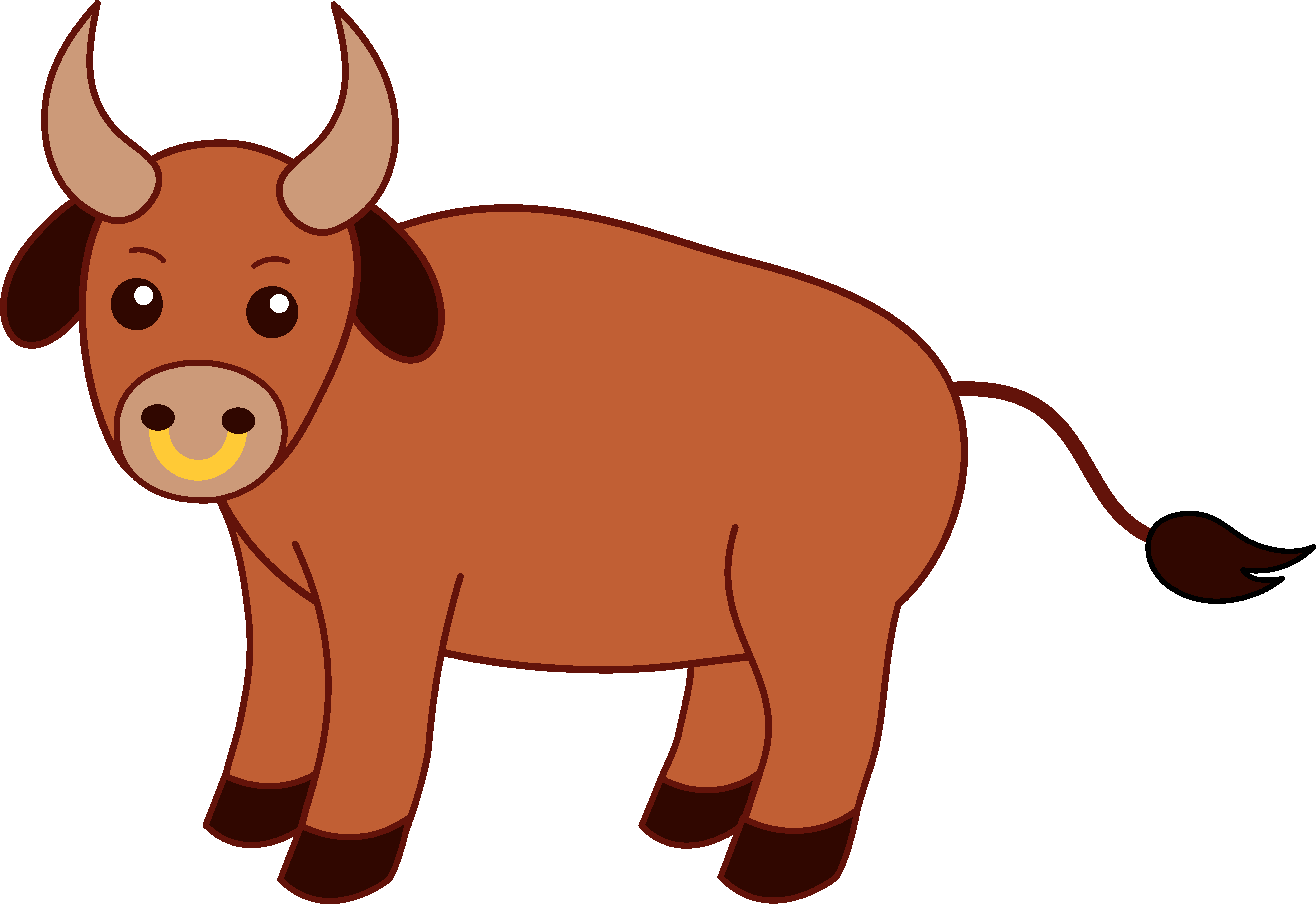 Buffalo clipart kid. Bull sensational design cute