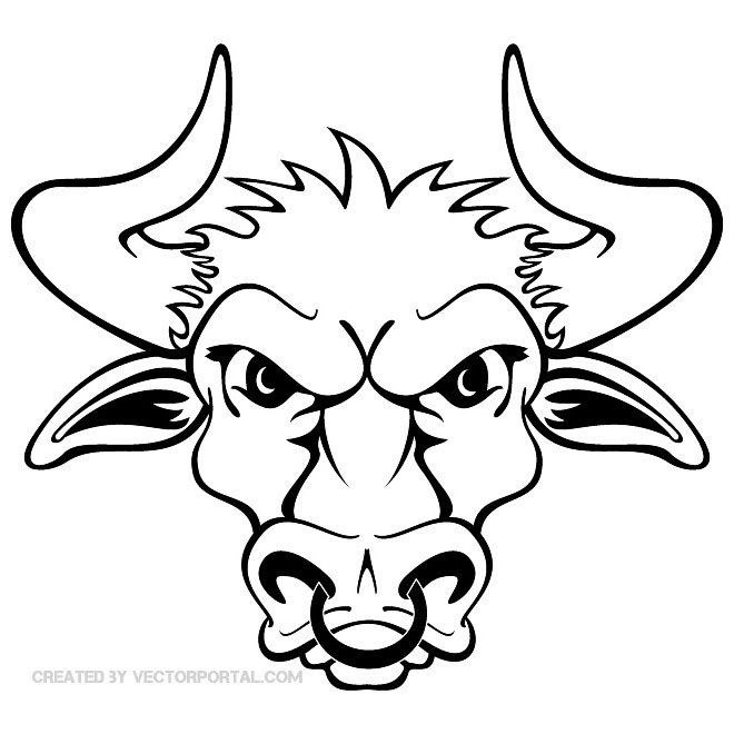 bull clipart artwork