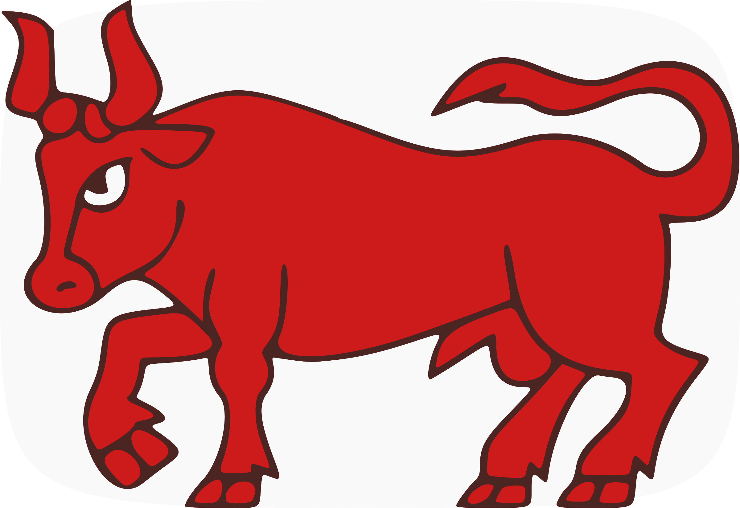 bull clipart icon