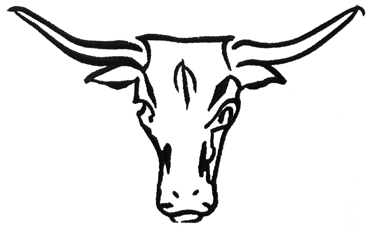 Free cattle cliparts download. Longhorn clipart design