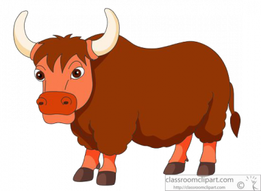 bull clipart yak