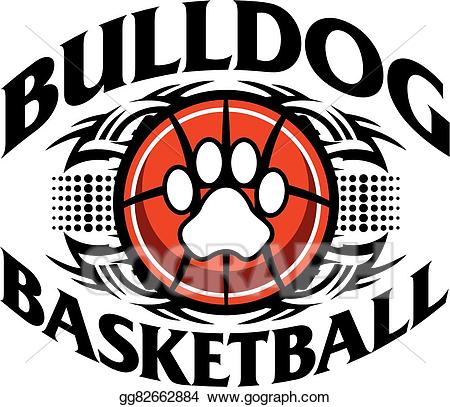 bulldog clipart basketball