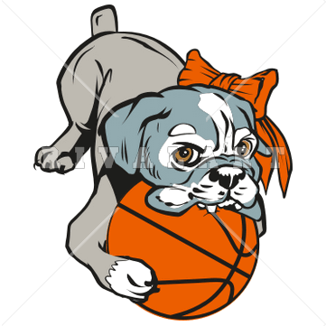 dogs clipart basketball