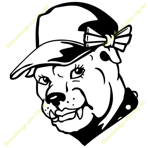 Bulldog clipart bull dog. Image of mascot free