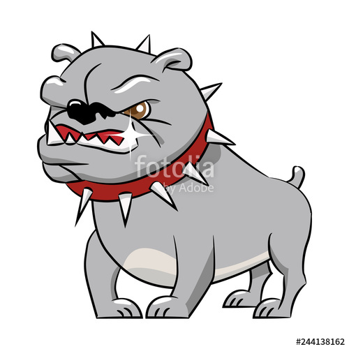 Design stock image and. Bulldog clipart field