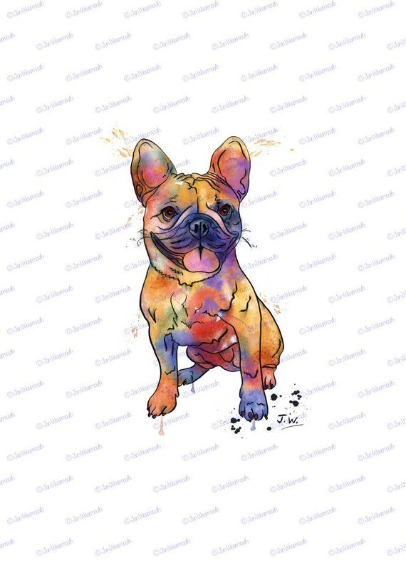 Dog clip art french. Bulldog clipart printable