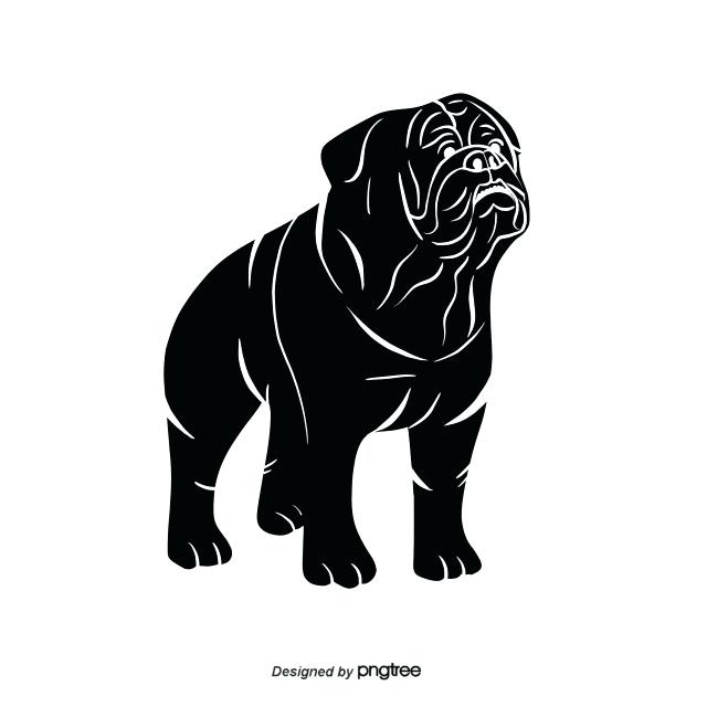 Bulldog clipart printable. Free personification image 