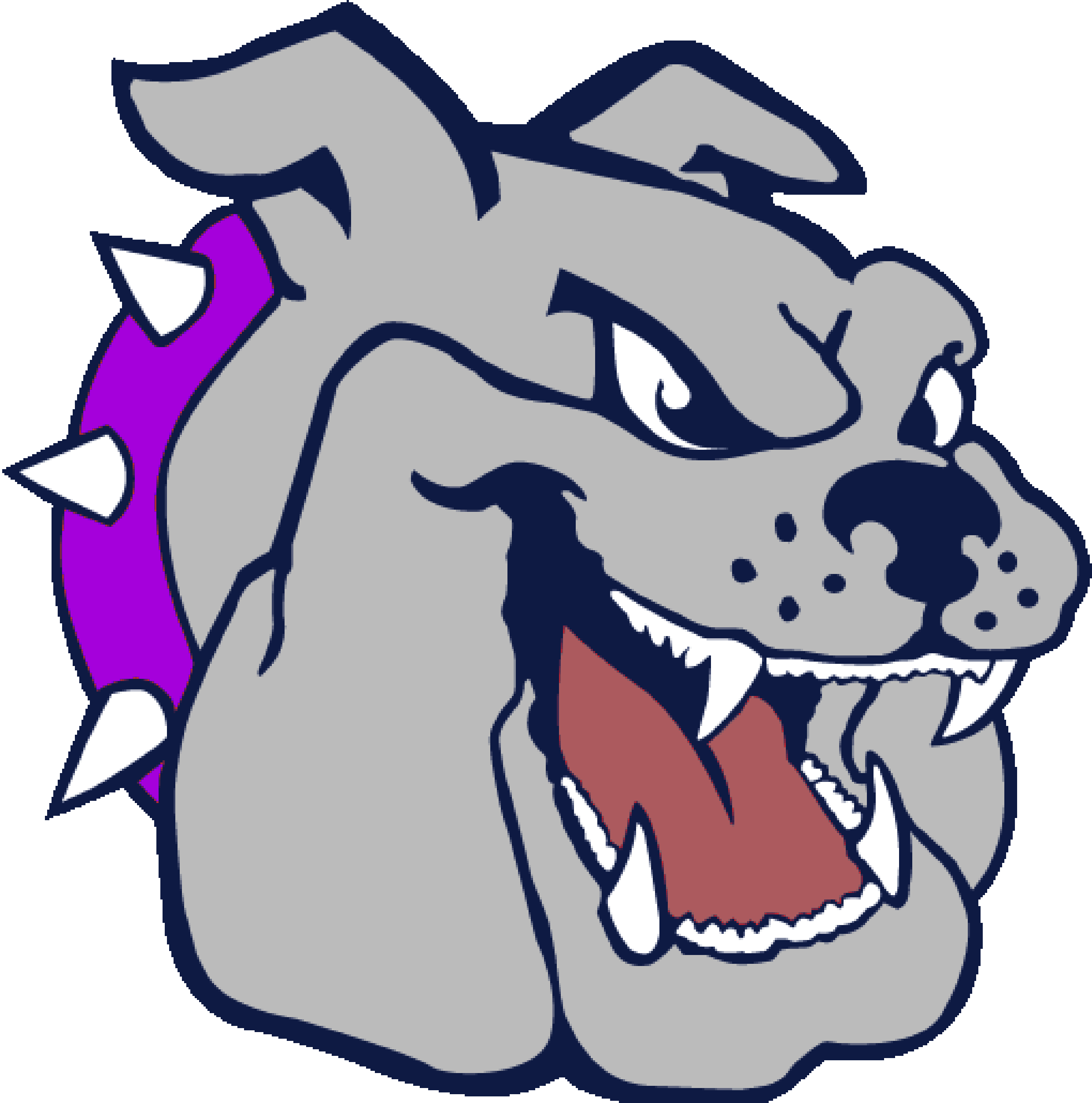 School mascot . Bulldog clipart printable
