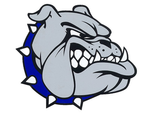 Varsity overview hamburg . Bulldog clipart wrestling