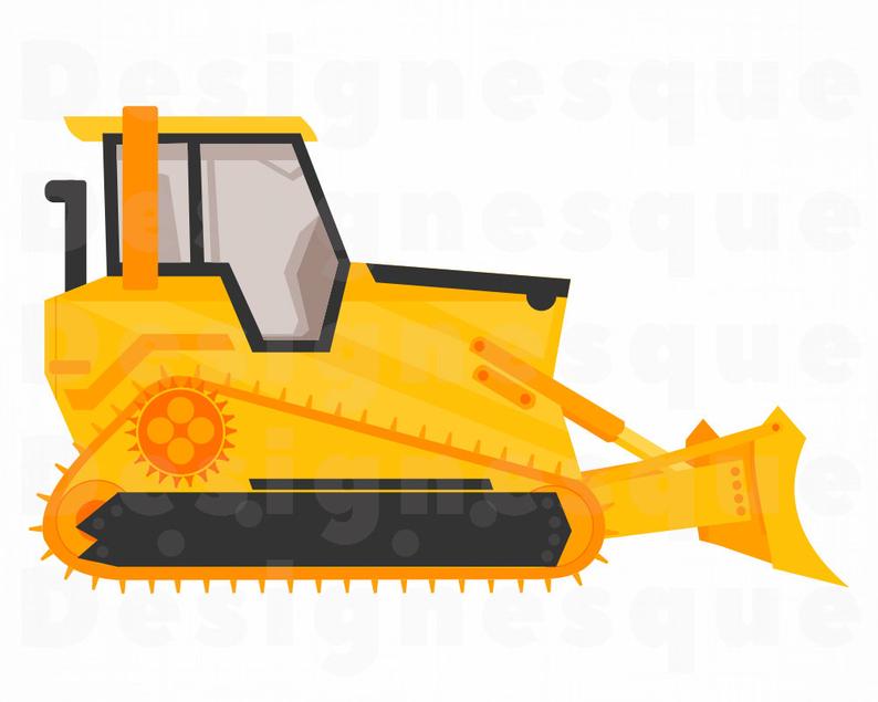 bulldozer clipart