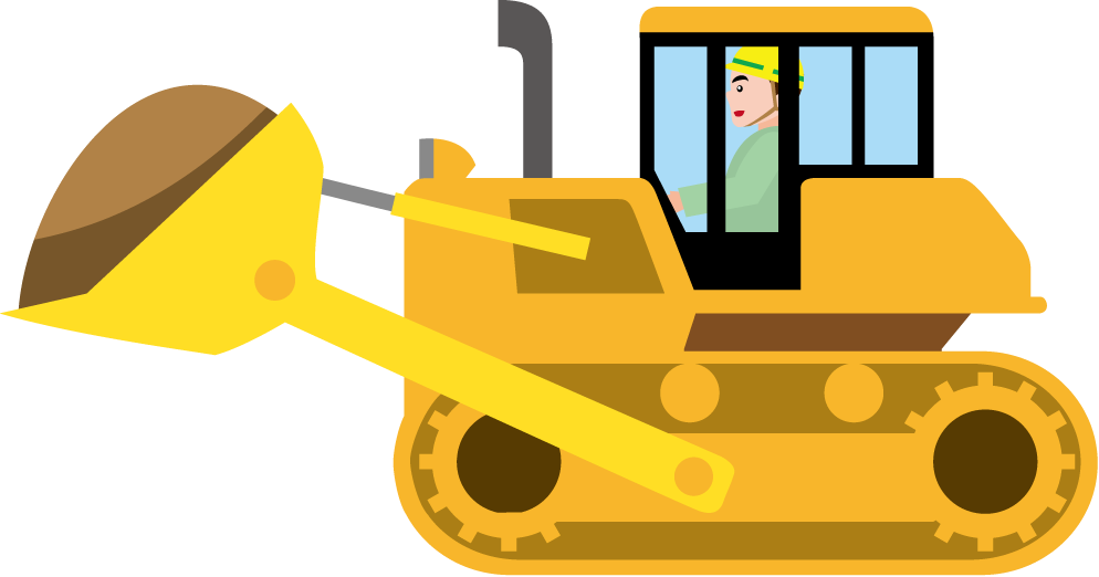 bulldozer clipart construction equipment