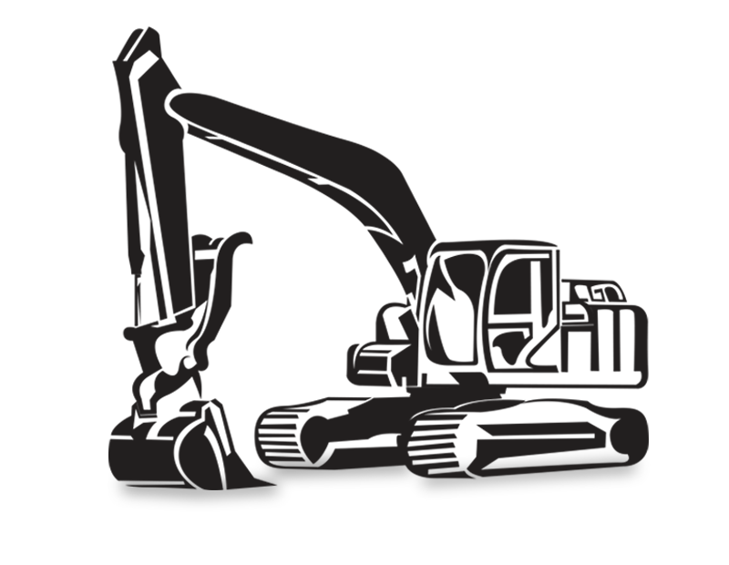 bulldozer clipart excavator