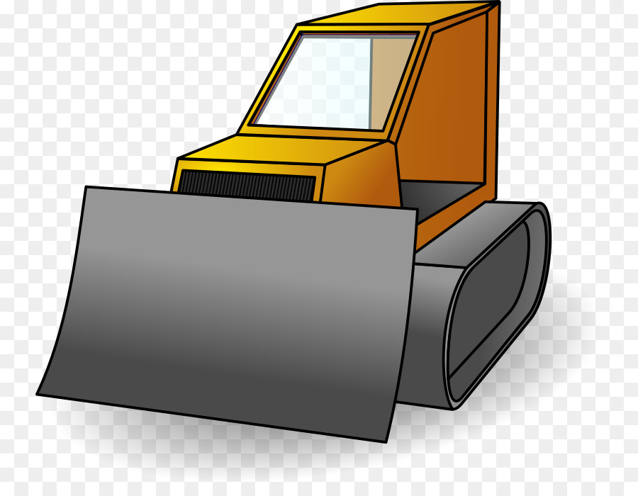 bulldozer clipart happy