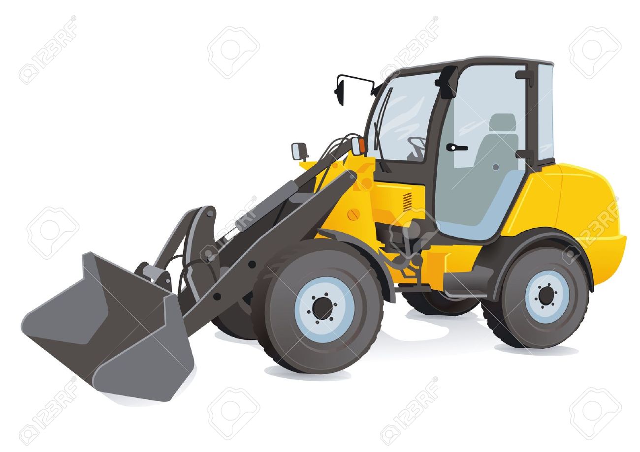 bulldozer clipart loader