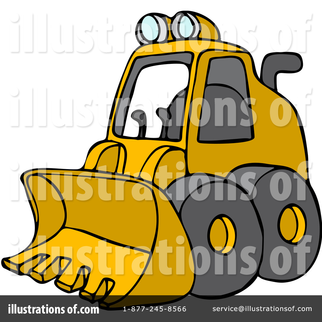 bulldozer clipart loader