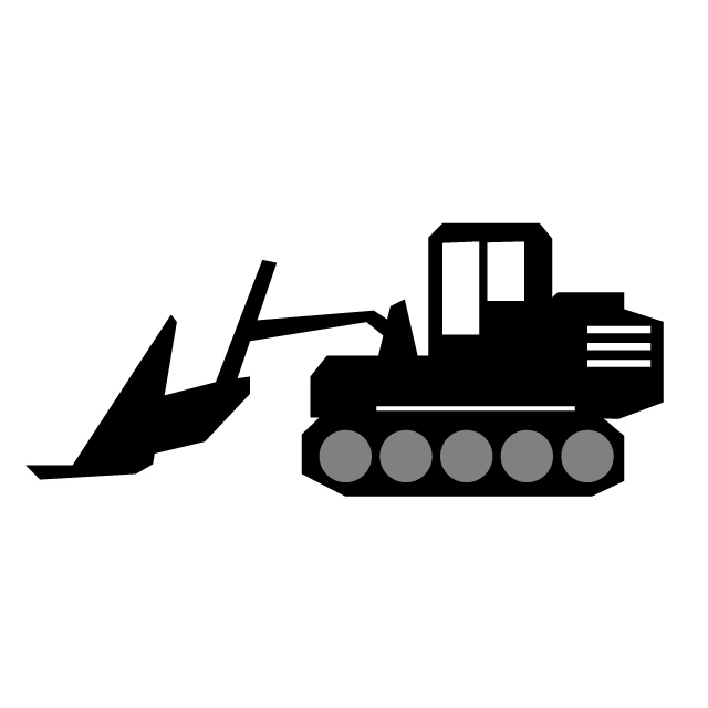 bulldozer clipart plant machinery