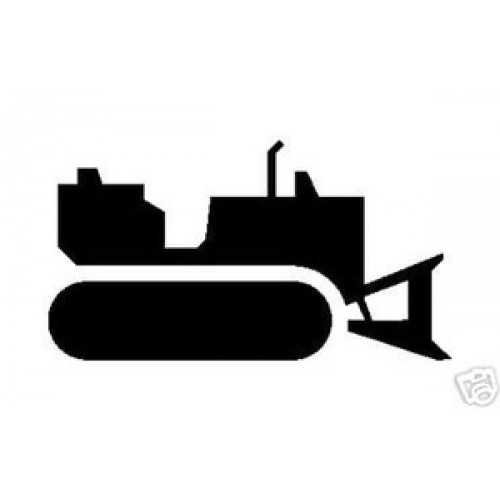 At getdrawings com free. Bulldozer clipart silhouette