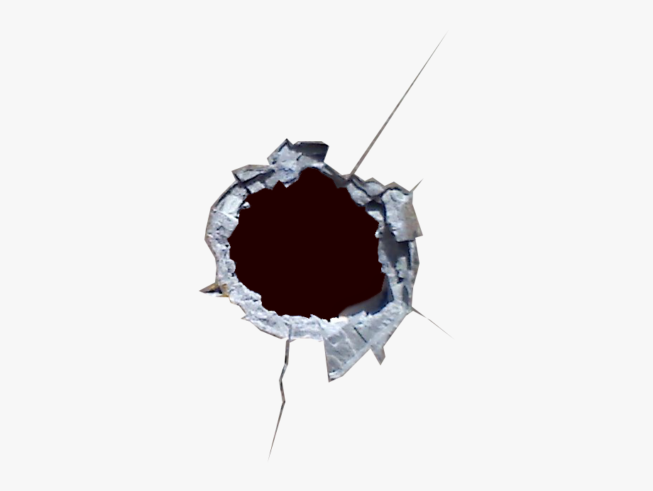 hole clipart bullet shot