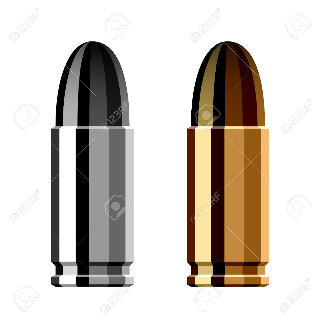 bullet clipart gun bullet