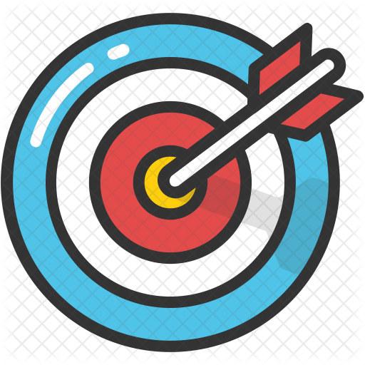 Icon png free icons. Bullseye clipart business objective