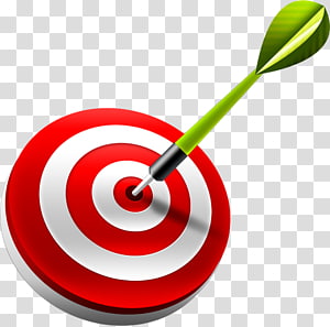 Darts icon goals transparent. Bullseye clipart business objective