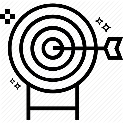 Bullseye clipart business objective.  and finance by