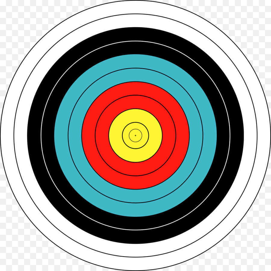 Bullseye shooting target