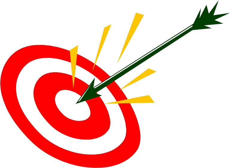 focus clipart target learning